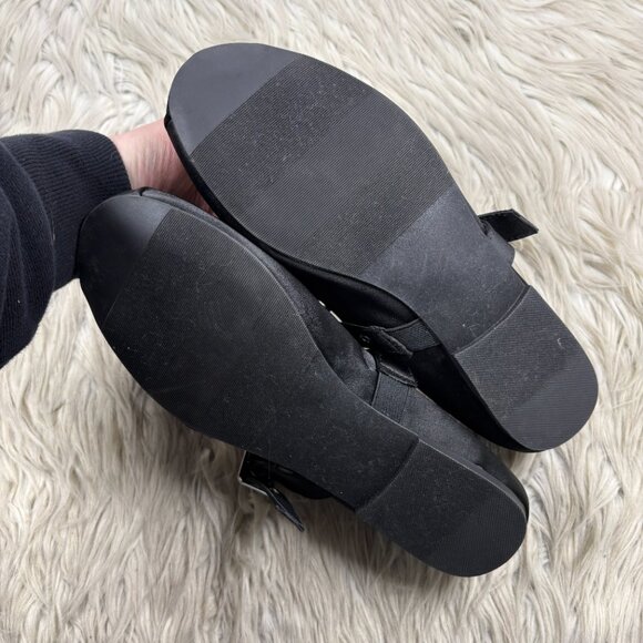 NWOB Torrid Satin Buckle Mary Jane Flats - Picture 5 of 6